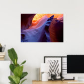 Poster Canyon à fente panoramique (Bureau à domicile)