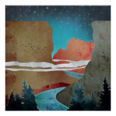 Poster Canyon Birds (Devant)