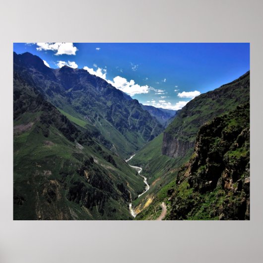 Poster Canyon de Colca (Devant)