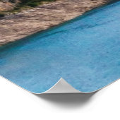 Poster Canyon de la rivière Piva dans le nord du Monténég (Coin)