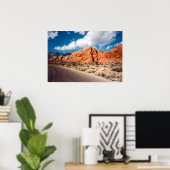 Poster Canyon de Red Rock (Bureau à domicile)