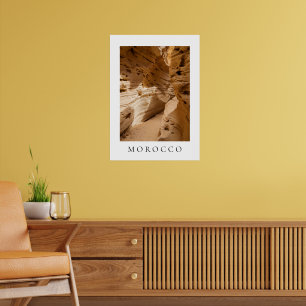 Poster canyon de Timlalin, près de Tamri, Maroc voyage