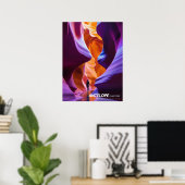 Poster Canyon du Cerf, États-Unis (Bureau à domicile)