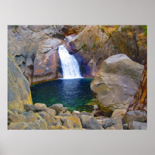 Poster Canyon Fall Print du Roi