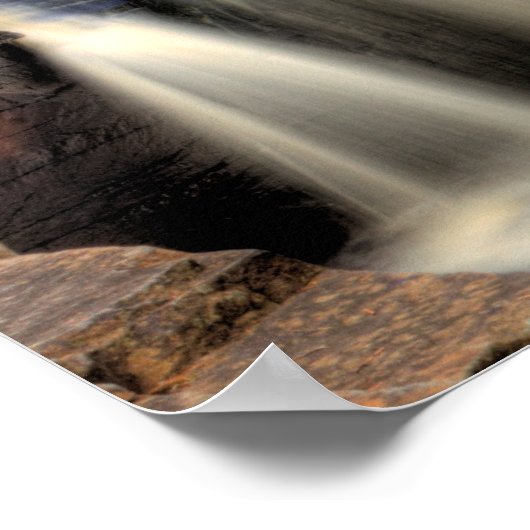 Poster Canyon Falls, Michigan. (Coin)