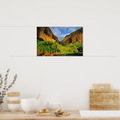 Poster Canyon Kolob à Zion Canyon à Zion National (Cuisine)