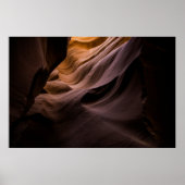 Poster Canyon motif paysage désert (Devant)