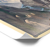 Poster Canyon noir du Parc National des Gunnison Litho (Coin)