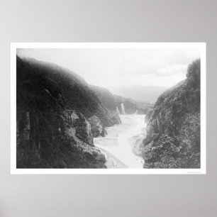 Poster Canyon trapézoïdal Valdez, Alaska 1914