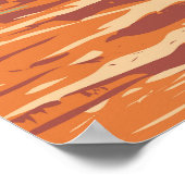 Poster Canyonlands National Park Island Dans le ciel Rétr (Coin)