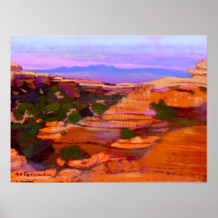 Poster Canyonlands, USA PEINTURE ©TR FORSMAN