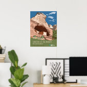 Poster Canyons des Anciens (Bureau à domicile)