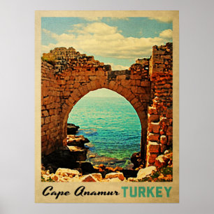 Poster Cap Anamur Turquie