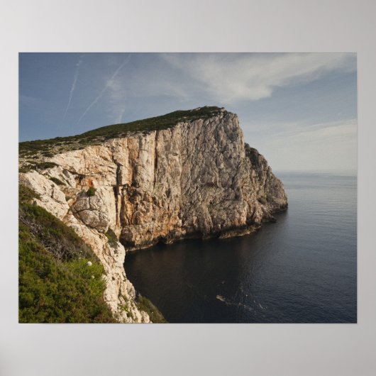 Poster Cap Caccia, Alghero, Sardaigne, Italie (Devant)