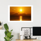 Poster Cap Charles Sunset (Bureau à domicile)