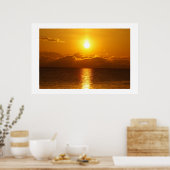 Poster Cap Charles Sunset (Cuisine)