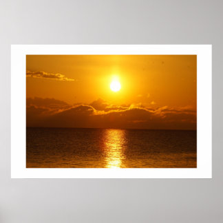 Poster Cap Charles Sunset