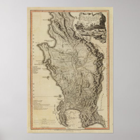 Poster Cap de Bonne-Espérance 2 (Devant)