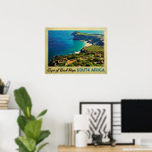 Poster Cap de Bonne-Espérance Afrique du Sud (Bureau à domicile)