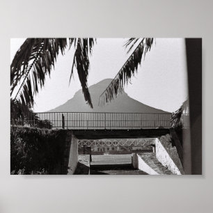 Poster Cap Lion's Head Afrique du Sud ZA