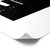 Poster Cap Skyline (Afrique du Sud) (Coin)