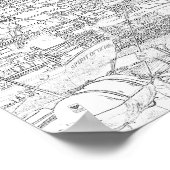 Poster Cap Table Mountain V&A Waterfront (Coin)