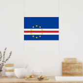 Poster Cap Verde flag (Cuisine)