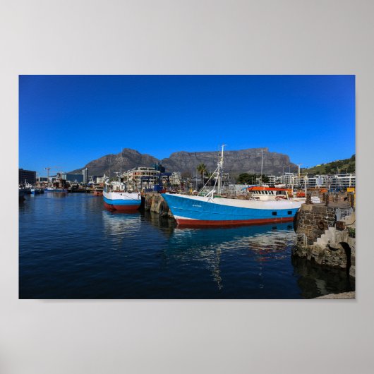 Poster Cap Waterfront Afrique du Sud SA Architecture (Devant)