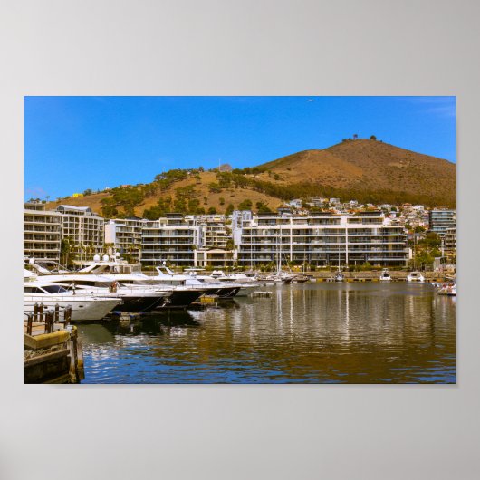 Poster Cap Waterfront Afrique du Sud SA Architecture (Devant)