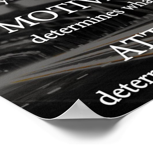 Poster Capacité, motivation, attitude (Coin)