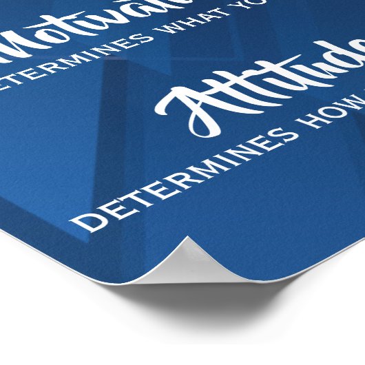 Poster Capacité, Motivation, Devis d'attitude, Abstrait b (Coin)