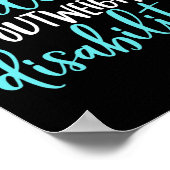 Poster Capacités par rapport aux incapacités Enseignement (Coin)