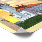 Poster Cape Arago Bridge et Lighthouse Mouth (Coin)