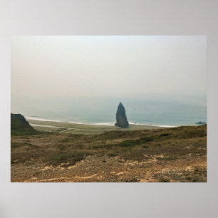 Poster Cape Blanco State Park, côte de l'Oregon