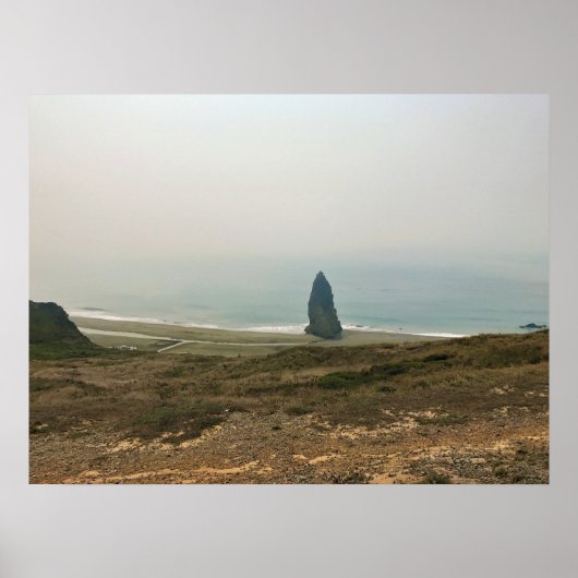 Poster Cape Blanco State Park, côte de l'Oregon (Devant)