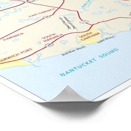 Poster Cape Cod (Coin)