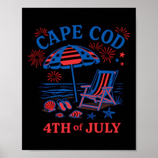 Poster Cape Cod 4 juillet (Devant)