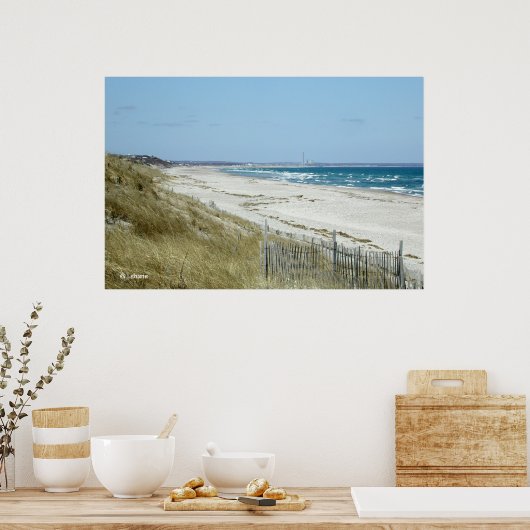 Poster Cape Cod Beach (Cuisine)