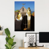 Poster Cape Cod gothique (Bureau à domicile)