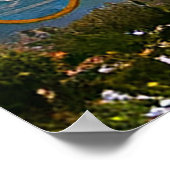 Poster Cape Cod Massachusetts Phare Voyage Côtier (Coin)