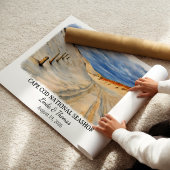 Poster Cape Cod National Seashore Massachusetts Aquarelle