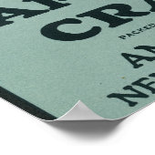 Poster Cape Cod Pointer Marque Cranberry Étiquette (Coin)