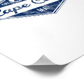 Poster Cape Cod vintage (Coin)