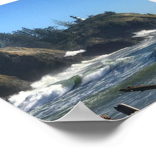 Poster Cape Disappointment Lighthouse (Coin)