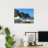 Poster Cape Disappointment Lighthouse, Washington (Bureau à domicile)
