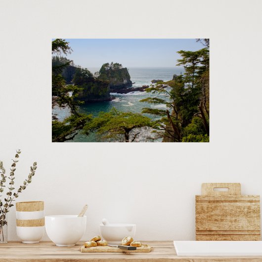 Poster Cape Flattery Inlet, Washington Imprimer (Cuisine)