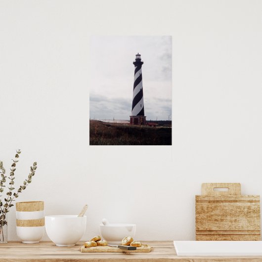Poster Cape Hatteras Lighthouse (Cuisine)