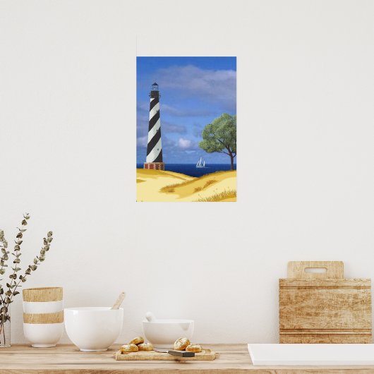 Poster Cape Hatteras Lighthouse (Cuisine)