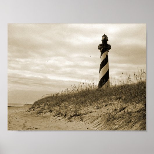 Poster Cape Hatteras Lighthouse (Devant)