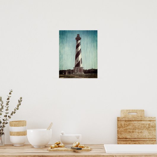 Poster Cape Hatteras Lighthouse (Cuisine)